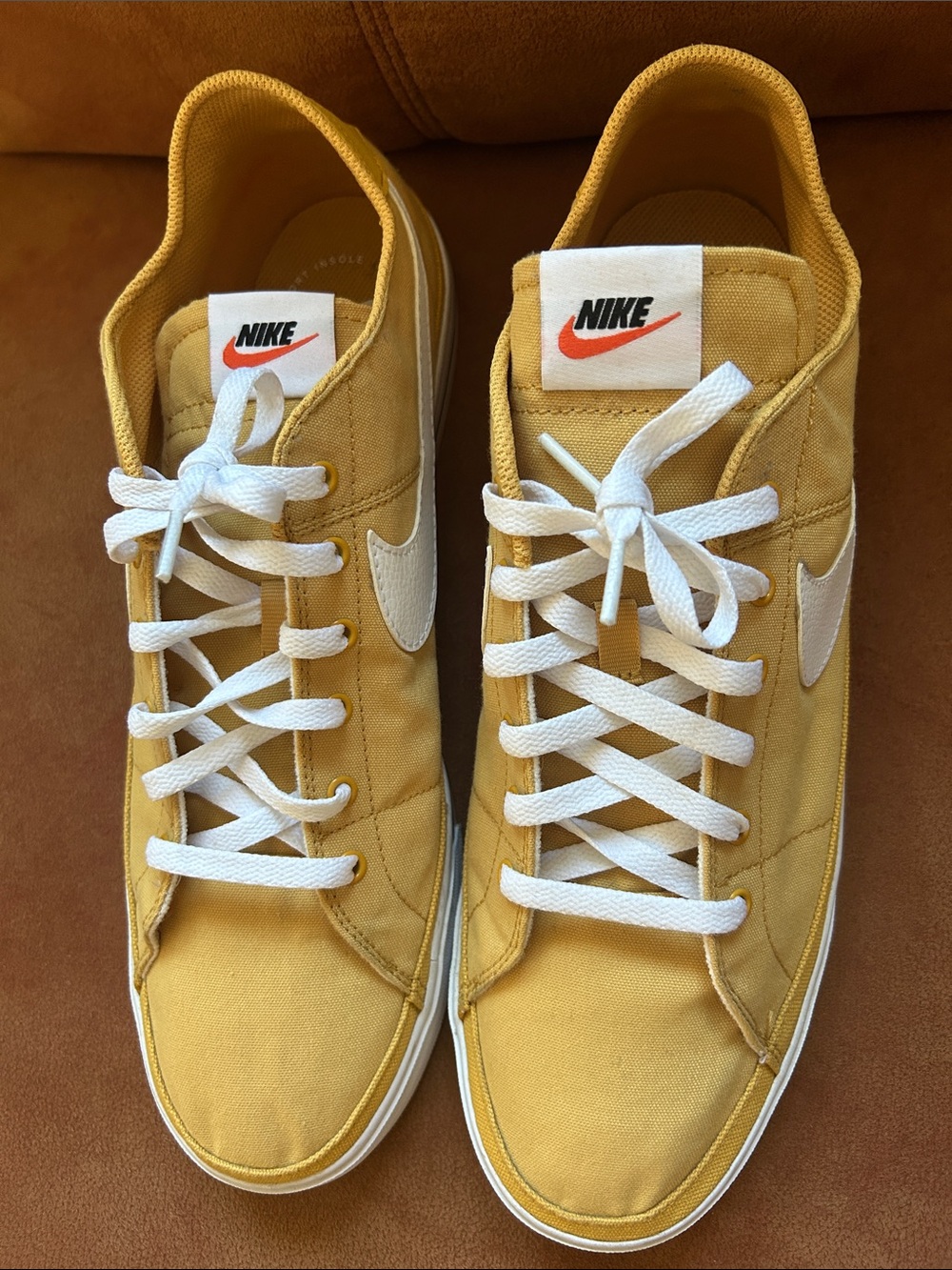 Nike Men's Court Legacy Canvas Casual Sneakers from Finish Line - Picture 2 of 12